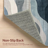 Artistic Abstract Grey Composition(Blue)