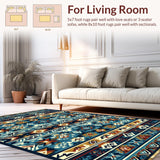 Elegant Native American Design Influence(Blue)