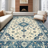 Vintage Boho Area With Artisan Medallion Design For Elegant Homes(Beige)