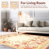 Boho Chic Sunset Inspired Orange and Cream(Ivory)