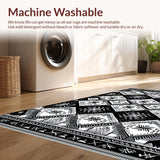 Vibrant Monochrome Geometric Flair(Black)
