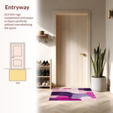 Artistic Area Featuring Pinks and Deep Purples(Pink)