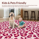 Modern Baby Pink Leopard Print Nursery(Pink)