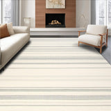 Minimalist Striped Earthy Aesthetic(White)