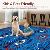 Artful Vintage Diamond Layout(Blue)