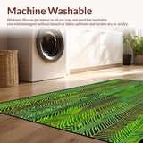 Elegant Hued Geometric Print(Green)