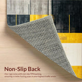 Bold Geometric Yellow Harmony(Yellow)