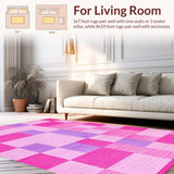 Chic Pink Checker Aesthetic(Pink)