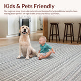 Modern Striped Decorative Touch(Gray)