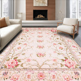 Chic Pastel Floral Accents(Ivory)