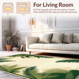 Artful Distressed Jungle Imagery(Beige)