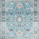 Artful Distressed Medallion Theme(Blue)