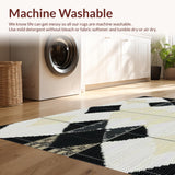 Trendy Open Space Geometric(Black)