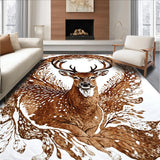Faux Sika Deer Hide Accent(Brown)
