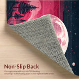 Chic Half Moon Colorful Motif(Pink)
