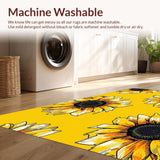 Chic Sunflower Patterned Decor(Yellow)