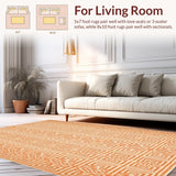 Sunset Hues Trellis Backyard Boho(Orange)