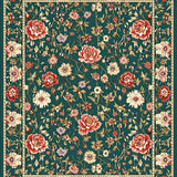 Fresh Eco Friendly Floral Style(Green)