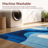 Elegant Dark Blue Mosaic Design(Blue)