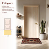 Primitive Cozy Geometric Motif(Beige)