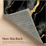 Geometric Black Gold Elegance(Black)