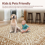 Vibrant Abstract Ethnic Aesthetic(Beige)