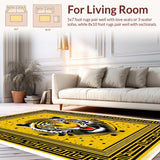 Tibetan Tiger Print Yellow Black(Blue)
