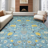Vibrant Coastal Floral Design(Blue)