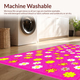 Cheerful Colorful Patterned Accent(Pink)