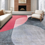 Modern Abstract Grey Pink Area(Pink)