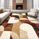 Catalina Bismark Contemporary Geometric Abstract Area for Indoor Decor(Beige)