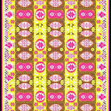 Playful Vibrant Striped Design(Yellow)