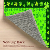 Artful Celtic Inspired Welcome Mat(Green)