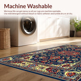 Rustic Vintage Floral Design(Blue)