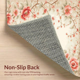Contemporary Geometric Floral Fusion(Beige)