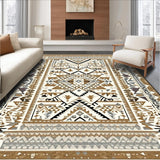 Round Cozy Rustic Motif(Beige)