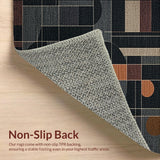 Modern Earth Tone Home Office Plush(Gray)