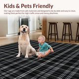 Artful Rustic Checkerboard Appeal(Black)