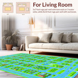 Interactive Map Design for Kids(Blue)