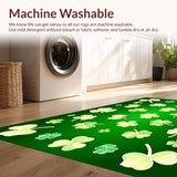 Charming Rustic Shamrock Motif(Green)