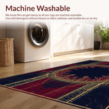 Maritime Kraken With Artistic Tentacle Spiral Design Collection(Red)