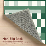 Modern Chic Checkerboard Aesthetic(Green)