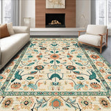 Delicate Bird and Flower Fusion(Beige)