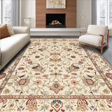 Lush Tropical Leaf Design(Beige)