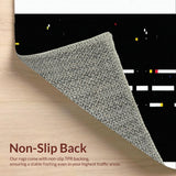Aviation Inspired Colorful Play Mat(Black)