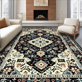 Contemporary Textured Floral Fusion(Black)