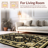 Elegant Gold Medallion(Black)
