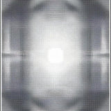 Minimalist Geometric Circle Monochrome(Black)