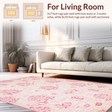 Charming Playful Character Motif(Pink)