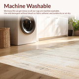 Elegant Distressed Geometric for Indoor and Spaces(Beige)